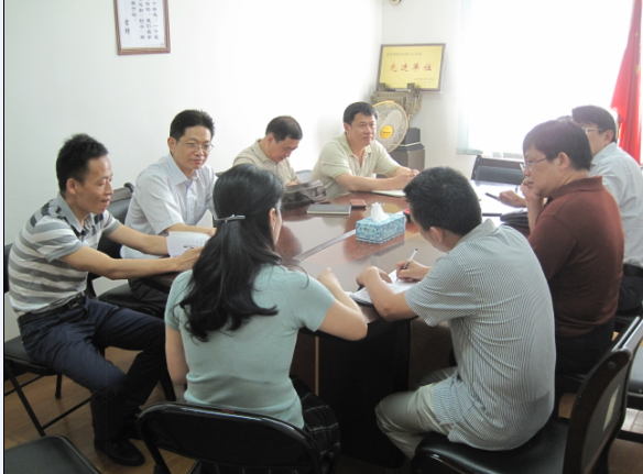 鄭春白副廳長來我所調(diào)研工作